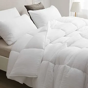 APSMILE Queen Comforter Ultra-Soft All-Season Down Alternative