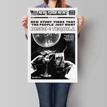 Trendy Disco Ball Canvas Wall Art for Funky Spaces