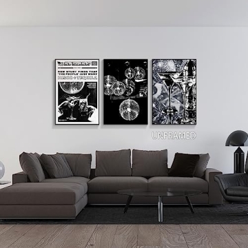 Trendy Disco Ball Canvas Wall Art for Funky Spaces