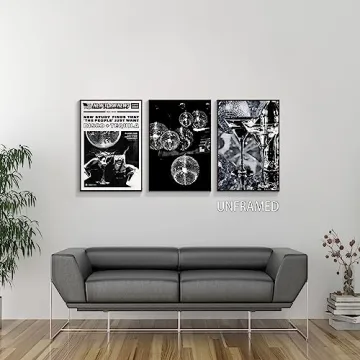 Trendy Disco Ball Canvas Wall Art for Funky Spaces