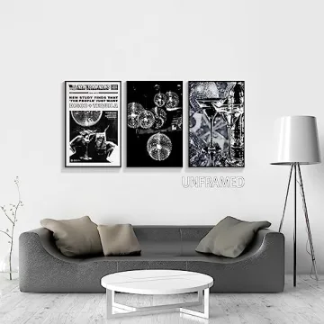 Trendy Disco Ball Canvas Wall Art for Funky Spaces
