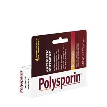 Polysporin First Aid Antibiotic Ointment Travel Size 0.5 oz