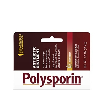 Polysporin First Aid Antibiotic Ointment Travel Size 0.5 oz