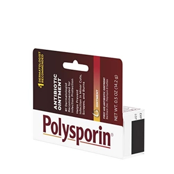 Polysporin First Aid Antibiotic Ointment Travel Size 0.5 oz