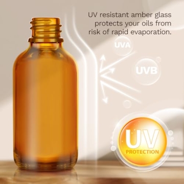 Bumobum 30ml Amber Glass Dropper Bottles with Labels