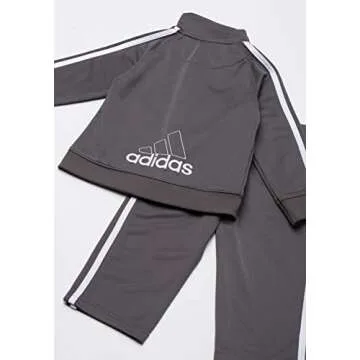 Adidas Boys Tricot Jacket & Pant Set for Toddlers