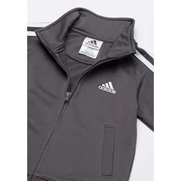 Adidas Boys Tricot Jacket & Pant Set for Toddlers