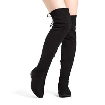 DREAM PAIRS Women's Over The Knee Winter Boots - Stylish Comfort