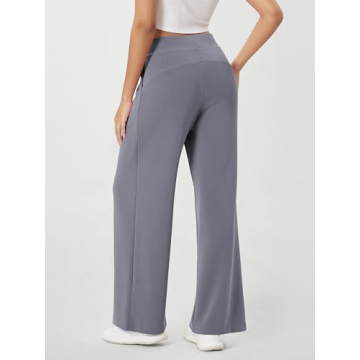 ODODOS Modal Soft Wide Leg Pants for Women Comfort Wear