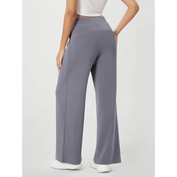 ODODOS Modal Soft Wide Leg Pants for Women Comfort Wear