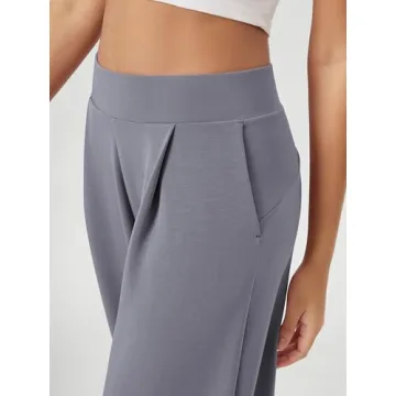ODODOS Modal Soft Wide Leg Pants for Women Comfort Wear