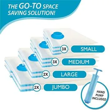 10 Vacuum Storage Bags for Efficient Space Saving Solutions