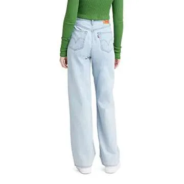 Levi's Women's High Waisted Straight Jeans, Joe Flush-Light Indigo, 27