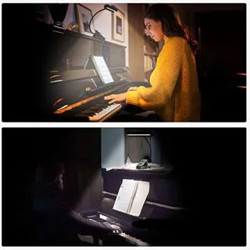 Versatile Clip-On Light for Reading and Music Stand