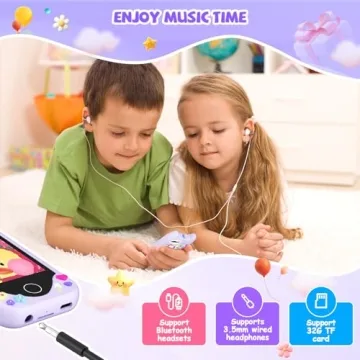 Yosfeng Kids Smart Phone Dual Cameras Learning Games Music