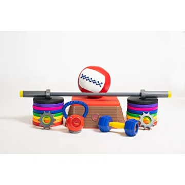 WOD Toys Barbell Mini - Kids Adjustable Workout Equipment