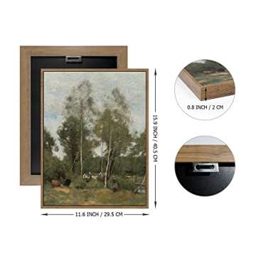 Creoate Vintage Canvas Wall Art for Timeless Home Decor