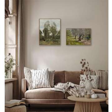 Creoate Vintage Canvas Wall Art for Timeless Home Decor