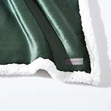 Eddie Bauer King Blanket: Plush & Reversible Fleece