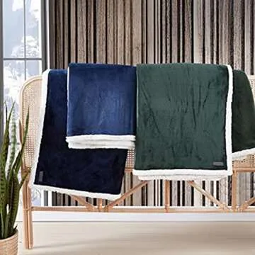 Eddie Bauer King Blanket: Plush & Reversible Fleece