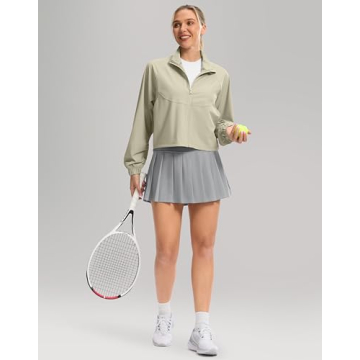 Soothfeel Women's Athletic Jacket Lightweight UPF 50+