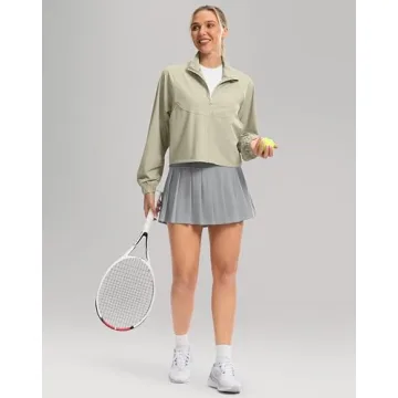 Soothfeel Women's Athletic Jacket Lightweight UPF 50+