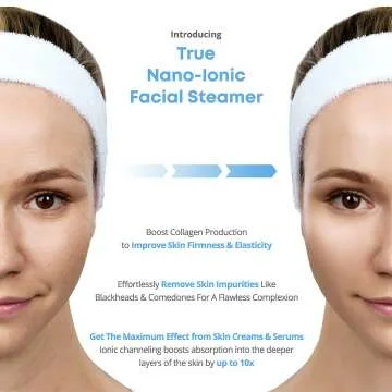 NanoSteamer PRO: Ionic Facial Steamer with Skin Kit