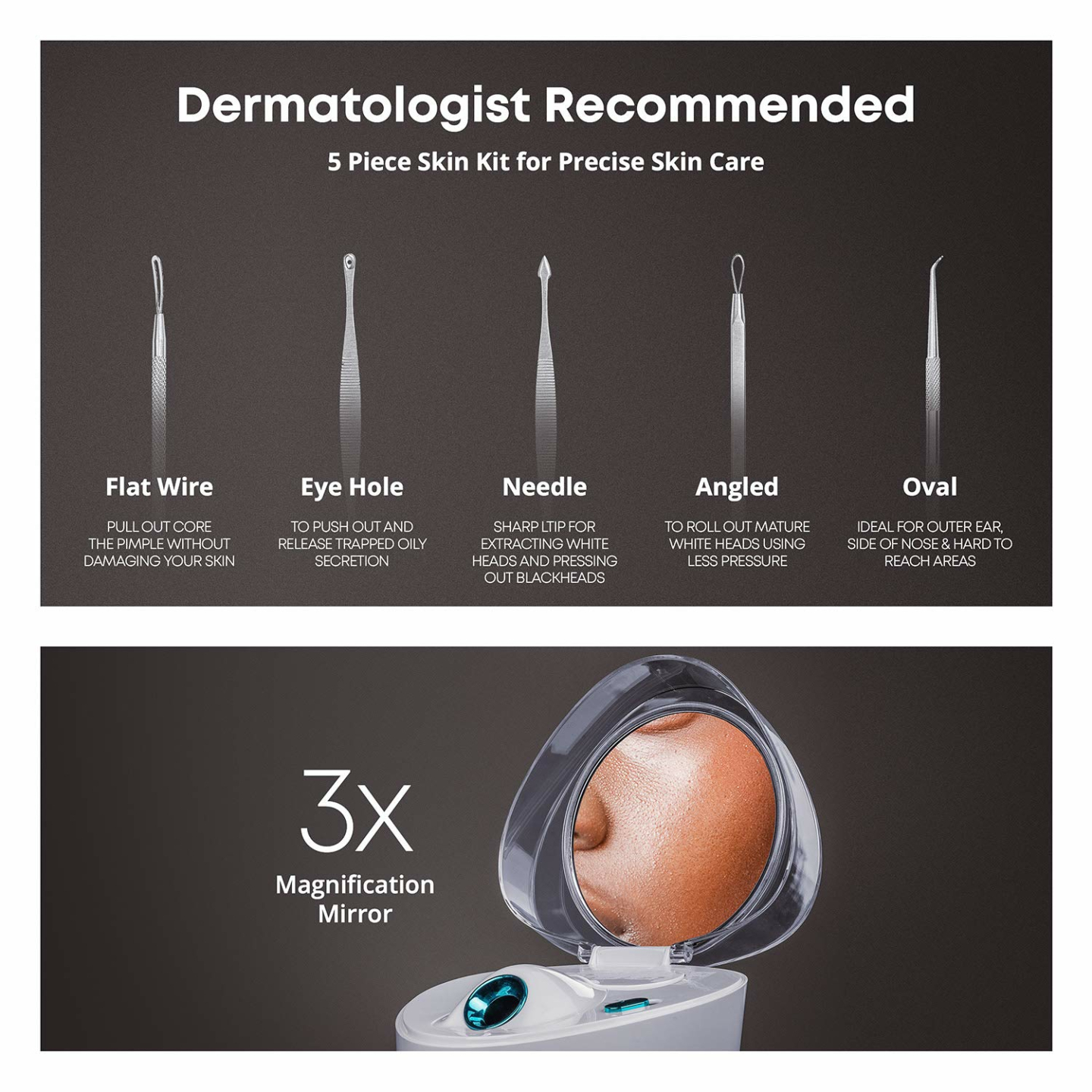 NanoSteamer PRO: Ionic Facial Steamer with Skin Kit