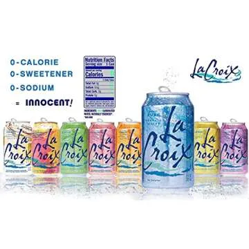 La Croix Sparkling Water Variety Pack - 18 Flavors Included