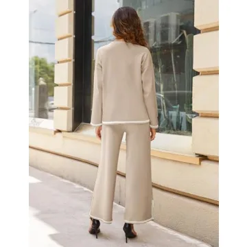 Stylish and Comfortable Tanming Women's Knit 2 Piece Outfits