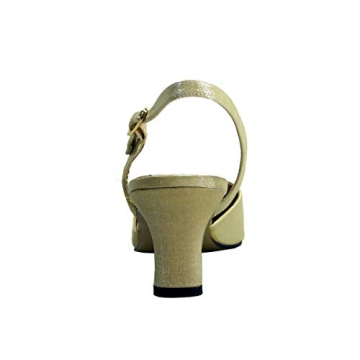 Floral Alma Wide Width Slingback Shoes for Elegant Events