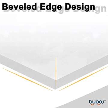 BUBOS 12 Pack Hexagon Acoustic Panels Soundproof Wall Panels,14 X 13 X 0.4Inches Sound Absorbing Panels Acoustical Wall Panels, Acoustic Treatment for Recording Studio, Office, Home,White