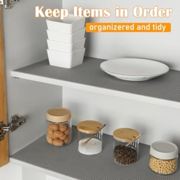 Songrey Non-Adhesive Drawer and Shelf Liner for Kitchen