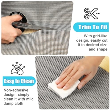 Songrey Non-Adhesive Drawer and Shelf Liner for Kitchen