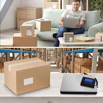 Fuzion Global 360LB Shipping Scale with Tare and Hold Functions