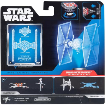 Star Wars Micro Galaxy Squadron TIE Fighter - Collectible Toy