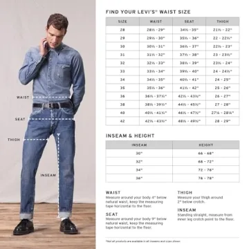 Levi's 505 Regular Fit Jeans for Men in Dark Stonewash