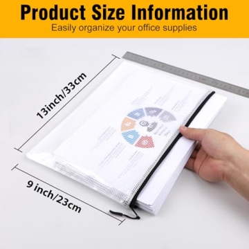 24 Reusable Mesh Zipper Pouches for Organizing Essentials