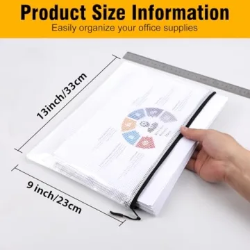 24 Reusable Mesh Zipper Pouches for Organizing Essentials