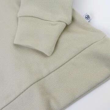 HonestBaby Multipack Pullover Hoodie Sweatshirt Jogger Sweatpant Sets Organic Cotton Baby, Toddler, Boys, Girls, Unisex, Khaki, 4T