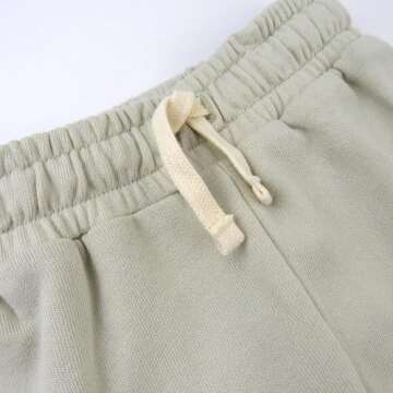 HonestBaby Multipack Pullover Hoodie Sweatshirt Jogger Sweatpant Sets Organic Cotton Baby, Toddler, Boys, Girls, Unisex, Khaki, 4T