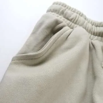 HonestBaby Multipack Pullover Hoodie Sweatshirt Jogger Sweatpant Sets Organic Cotton Baby, Toddler, Boys, Girls, Unisex, Khaki, 4T