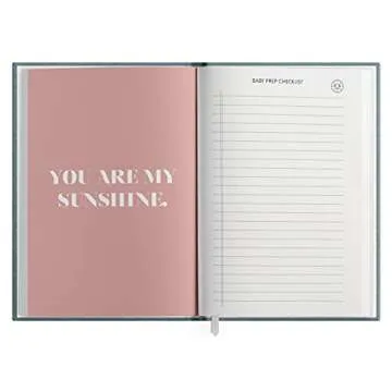 Beautiful Modern Pregnancy Journal for Expecting Moms