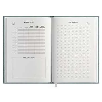 Beautiful Modern Pregnancy Journal for Expecting Moms