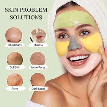 4 Pcs Clay Mask Set for Radiant Skin Care