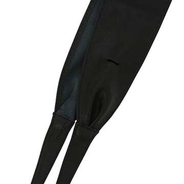 FASHIONGEN - Stylish Black Obi Belt for Women - MICA