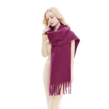RIIQIICHY Winter Chunky Scarf for Women, Oversized Comfort