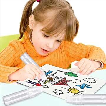 Kabcifea 10 Pack Refillable Acrylic Paint Markers