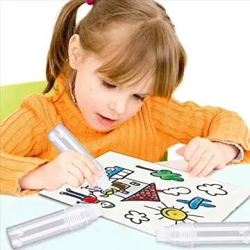 Kabcifea 10 Pack Refillable Acrylic Paint Markers