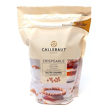 Callebaut Crispearls Salted Caramel 1.76 lbs for Baking Magic